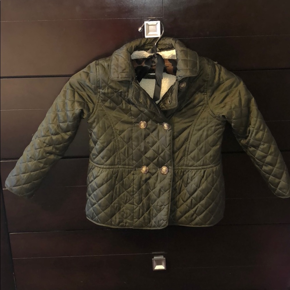 Girls GAP Waterproof Peacoat with Wool Insulation